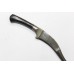 Armor cracker Knife Dagger Steel Blade black horn chip Handle 7 inch